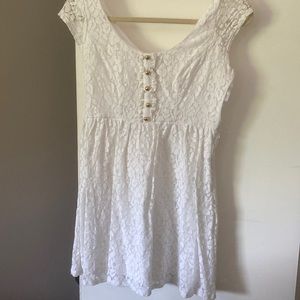 Eyelet dress